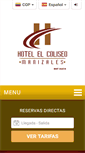 Mobile Screenshot of hotelelcoliseo.com